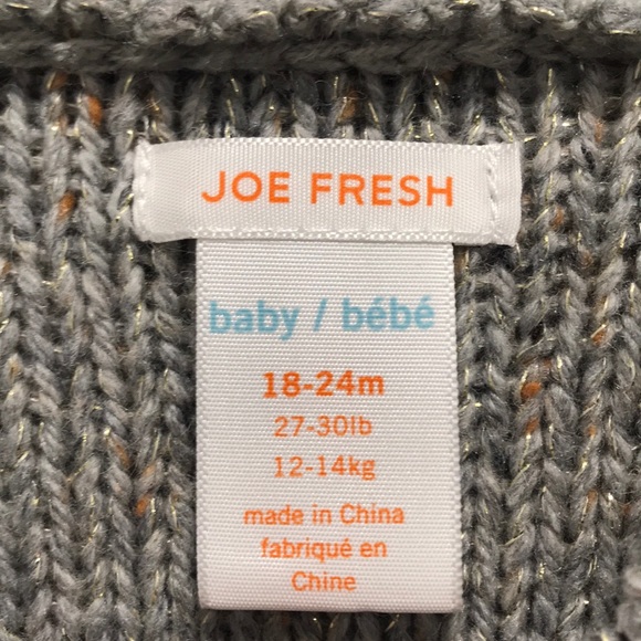 Sweater dress for baby - 18-24 months - Picture 2 of 6